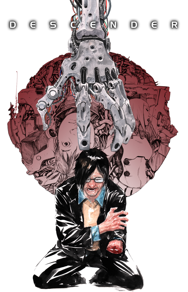 Illustration for article titled Exclusive Image preview: Dr. Quon’s secret origin is revealed in Descender #6